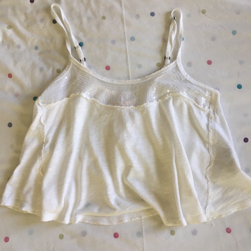 Hollister Sequin Crop Top